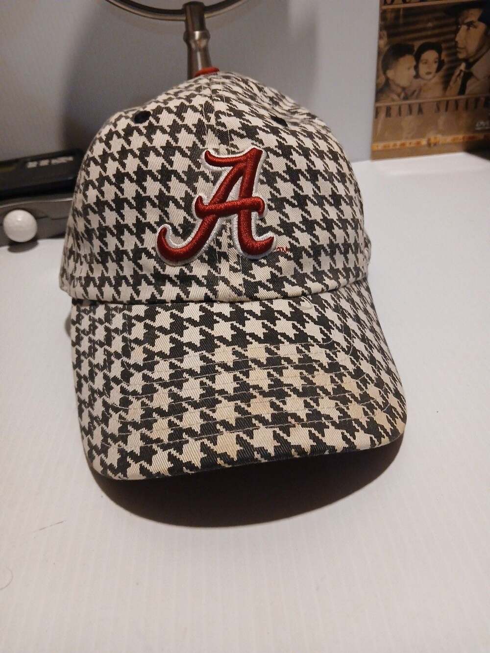 Nike Alabama Crimson Tide Houndstooth Hat One Size Adjustable Strapback